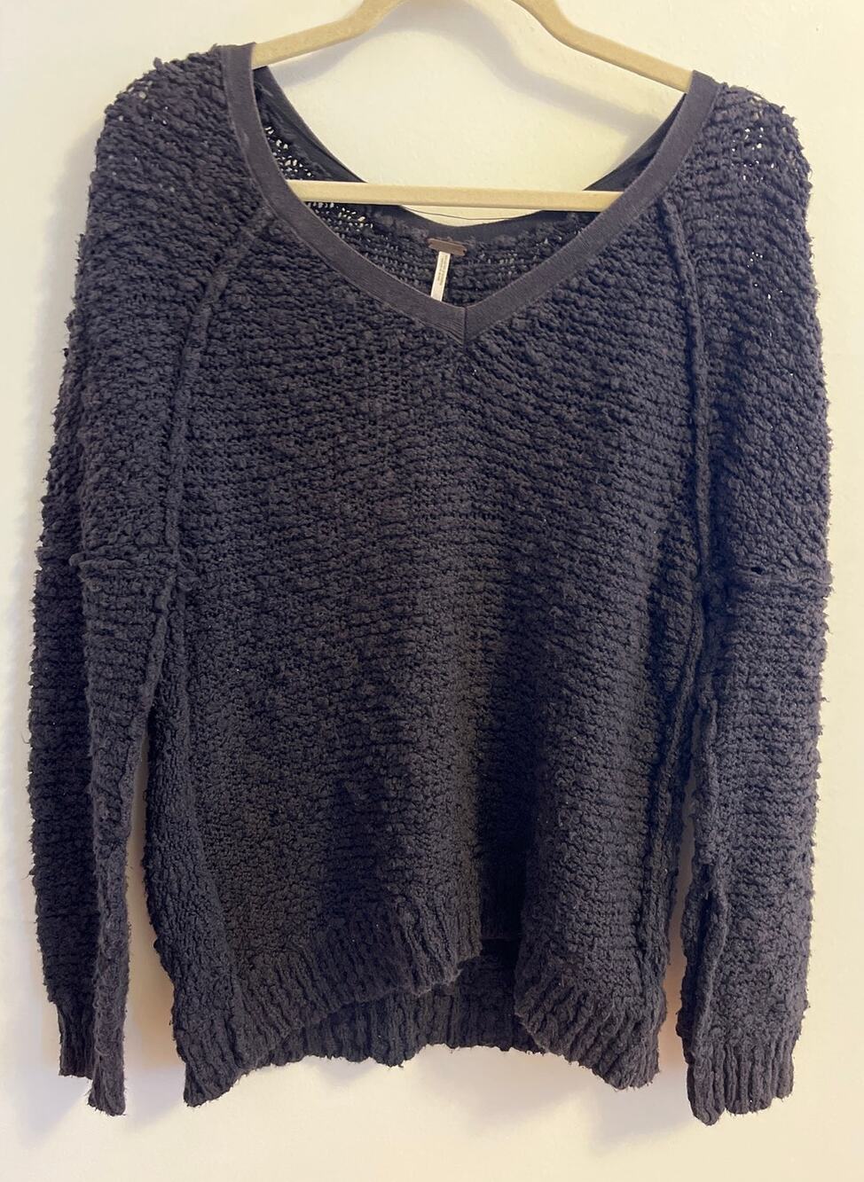 Free People Song Bird sweater - black - Small